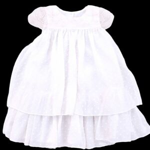 Biscotti Collection Party Dress White Toddler Girls Size 2T